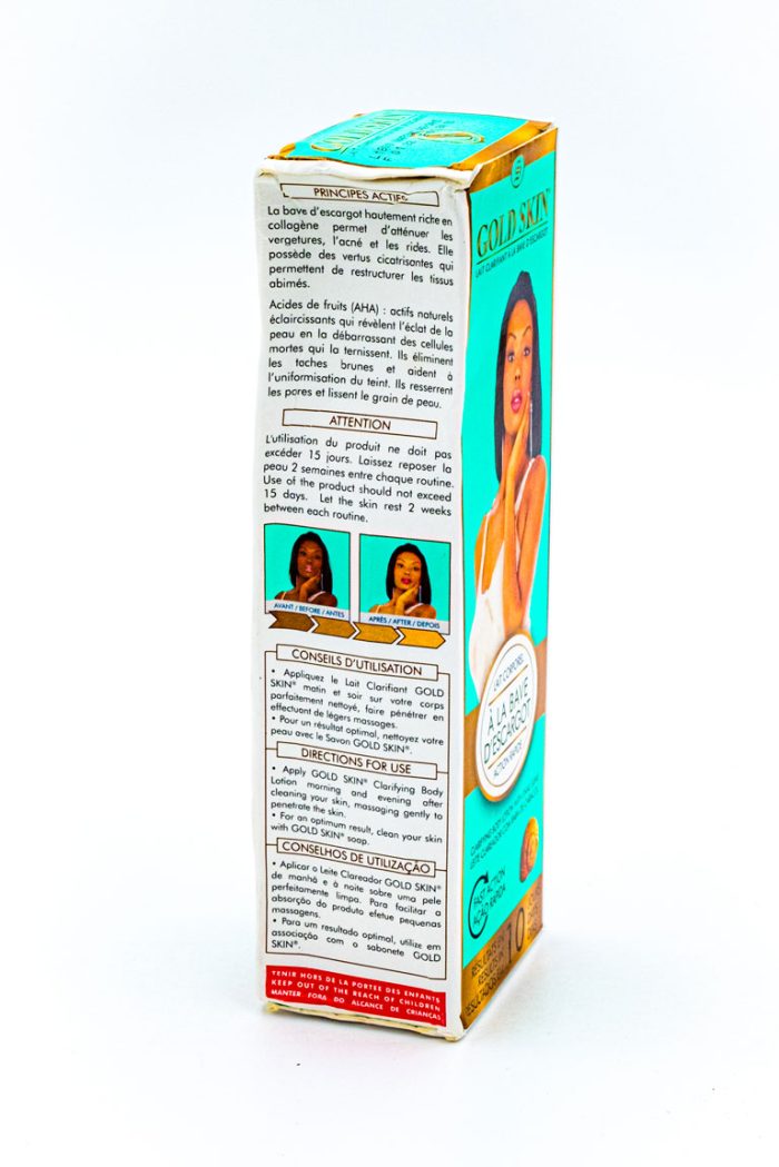 Gold skin clarifying Body Lotion with Snail Slime – Bild 2
