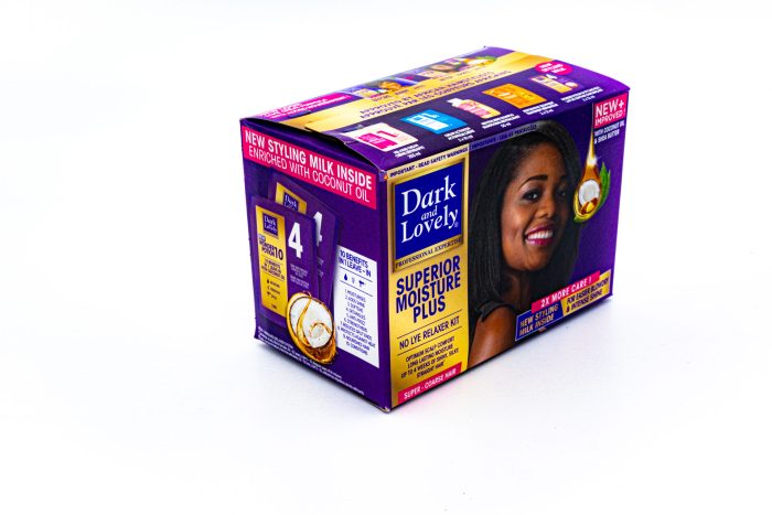 Dark & Lovely No Lye Relaxer Kit