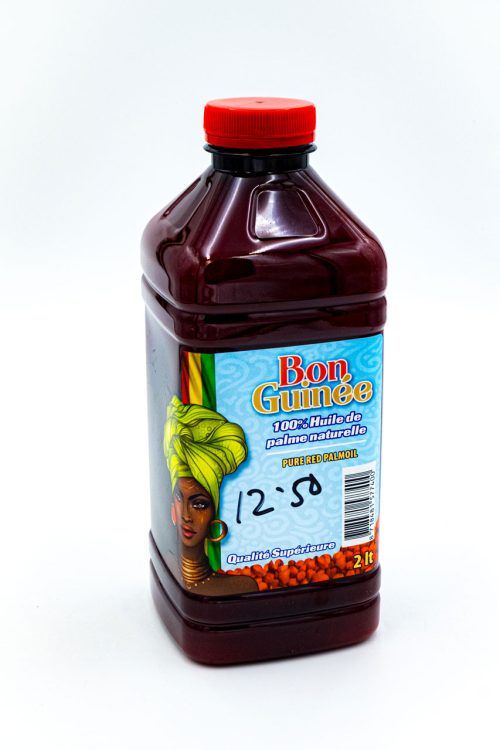Bon Guinee - 100% Huile de palme / naturelle pure red palmoil 2 Liter