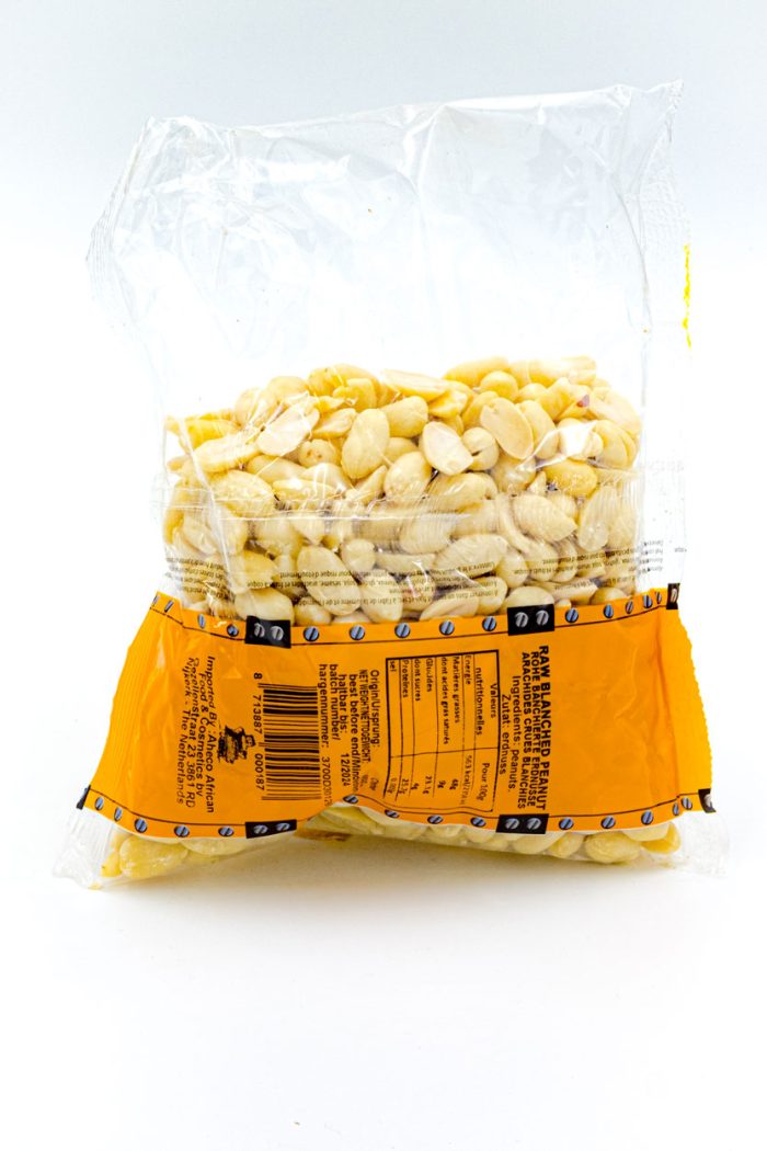 Raw blanched peanut - aheco african - 450g