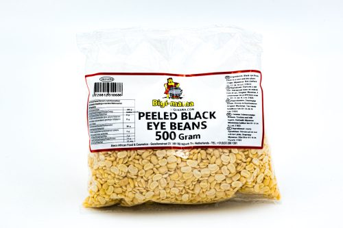 Pleeled Black Eye Beans 500g | Big-mama